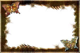 Butterflies Frame for Photoshop