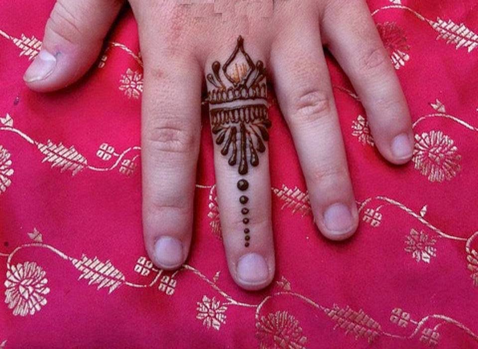 Latest New Fingers Mehndi Design Wallpapers Free Download