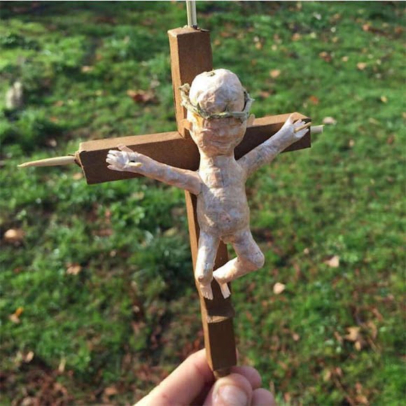 Artista cria criativos trabalhos com cigarros de maconha