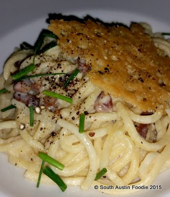 Juliet Restaurant Austin -- carbonara with guanciale