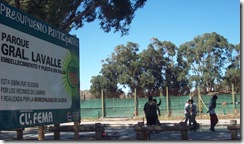 Obras de embellecimiento en el Parque General Lavalle de Mar de Ajó - Presupuesto Participativo -