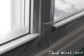 plastic on window frame, humidity, heat, furnace, heating bill