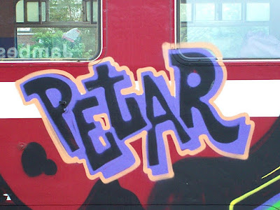 THE LETHAL POISON graffiti crew including seral and petar