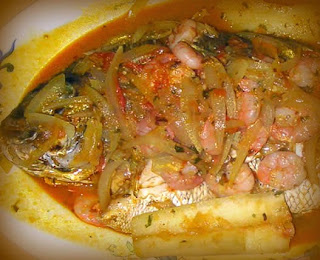 Sudado mixto de pescado