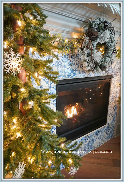 Winter- Fireplace -Mantel -Design-Cottage-Style-Farmhouse-Style-DIY-From My Front Porch To Yours