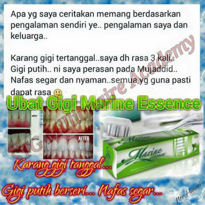 Ummi Aisy Home Biz: UBAT GIGI MARINE ESSENCE