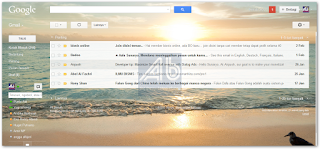 mengganti tampilan background gmail