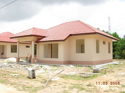 Bentuk Gambar Rumah on Anda     Gambar Terkini Projek Rumah Banglo Di Kg Chawas  Tanah Merah