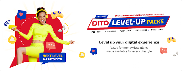DITO LEVEL-UP Pack Promo