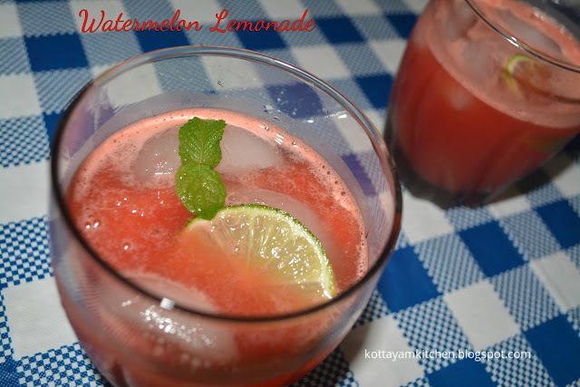  Watermelon Lemonade recipe#Summer Drinks recipe