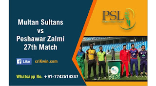 PES vs MUL Dream11 Prediction: Peshawar Zalmi vs Multan Sultans Best Dream11 Team for 27th T20 Match 