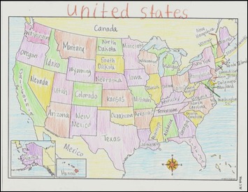 usa map