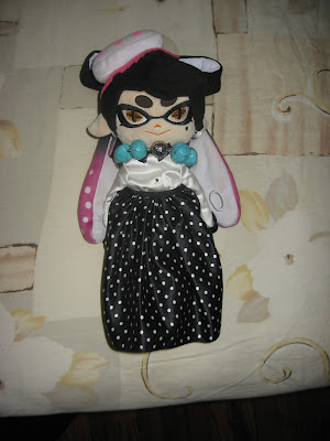 Callie plushie Splatoon Squid Sisters Team Fancy dressed up dress