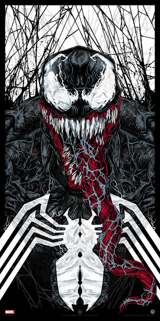 Venom Marvel Comics Screen Print by Rhys Cooper x Grey Matter Art