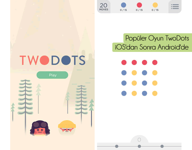 TwoDots Oyunu Android'e Geldi!