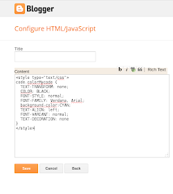 Blogger Add HTML JavaScript Widget