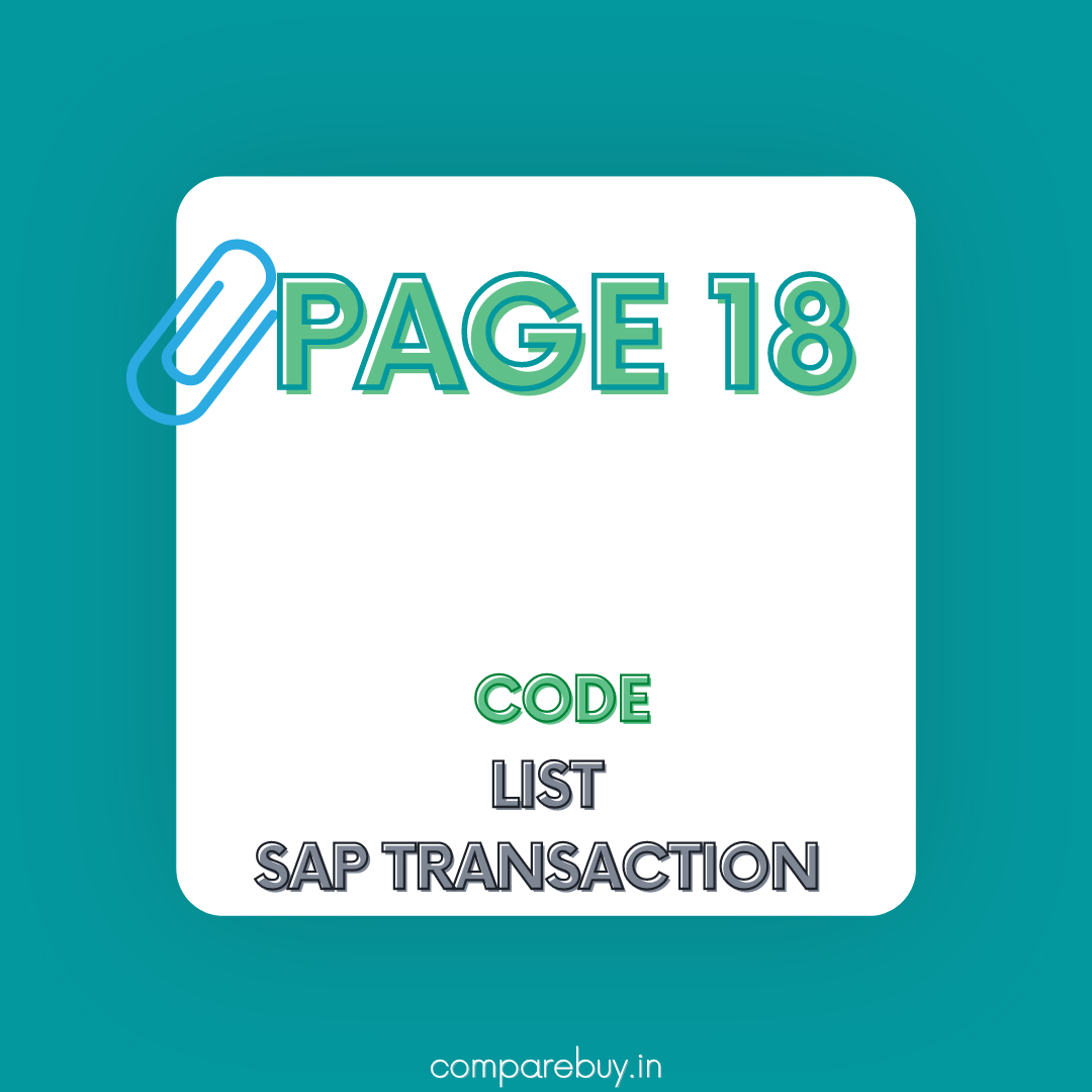 SAP Transaction code