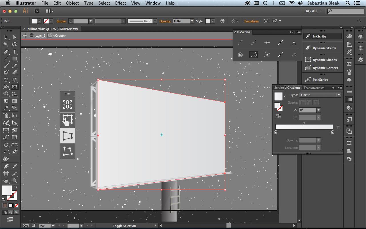 Adobe Illustrator CC 17 Screenshot