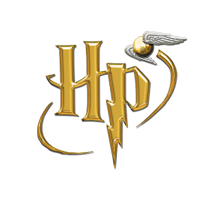 Harry Potter logo con bola de quidditch