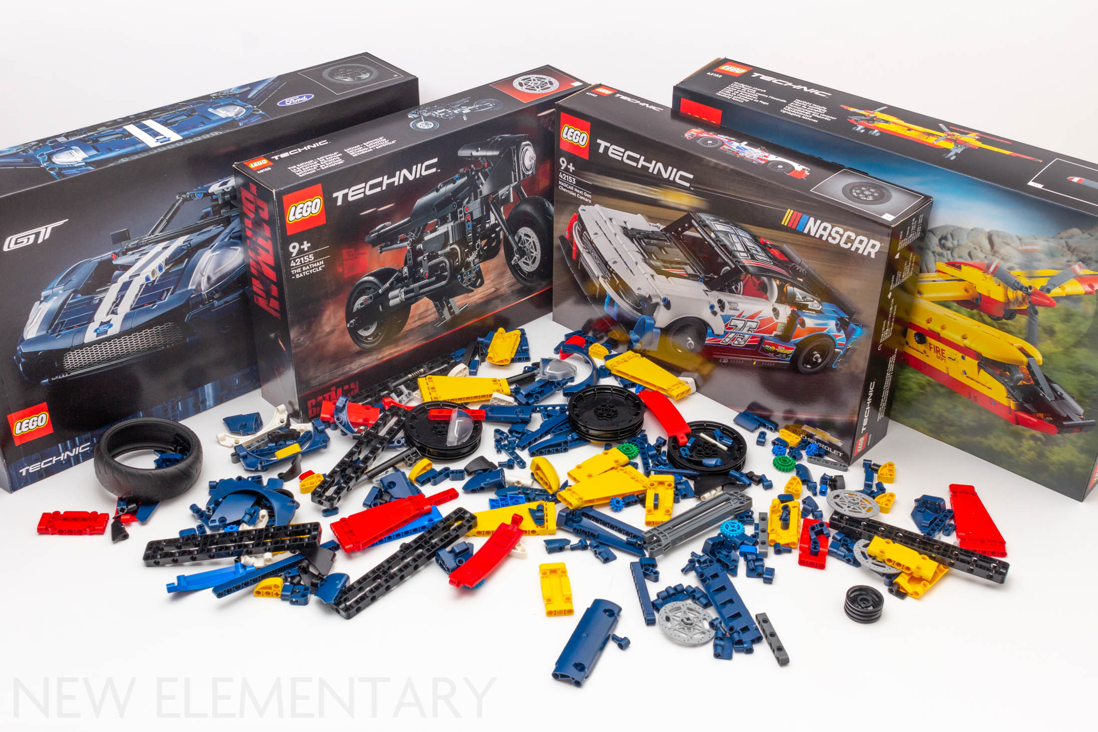 LEGO® Technic parts review: sets 42152, 42153, 42154 & 42155