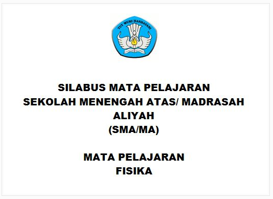 Silabus SMA Mata Pelajaran Fisika Kurikulum 2013 Revisi - File Guru Kita