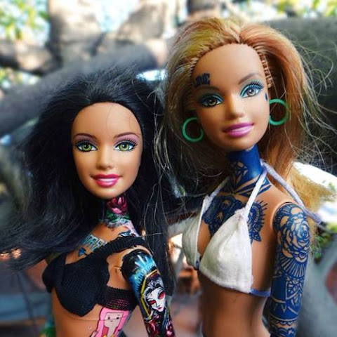 Abigail Heartless: The Travelling Tattooed Barbie Doll