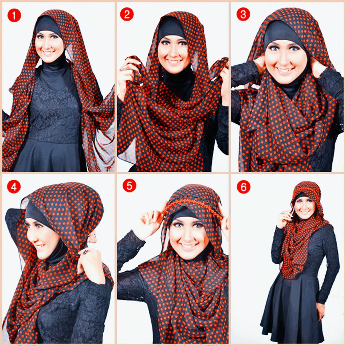 Hijab Segiempat Modis Sederhana Dan Cara Memakainya Butik Busana