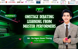 Tiktoker triệu views Thông Truyền Tin - Khách mời đặc biệt của VTALK và SFVN tại Đấu Trường Tranh Biện, Trường Quốc Tế - ĐHQGHN