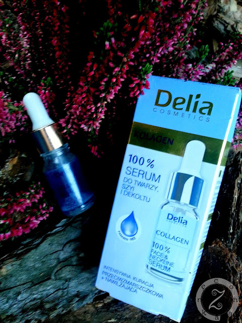 Delia, 100% kolagen, serum do twarzy, szyi i dekoltu