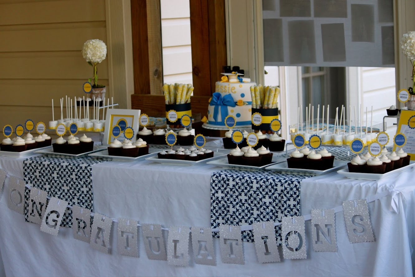 Graduation Dessert Table