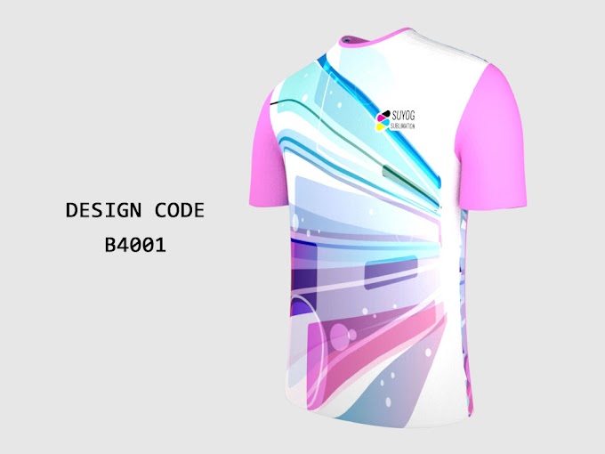 Abstract Sublimation T-shirt Designs - B4