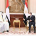 الرئيس السيسي يستقبل الدكتور سلطان الجابر وزير الصناعة والتكنولوجيا الإماراتي..