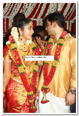 Navya Nair’s marriage stills