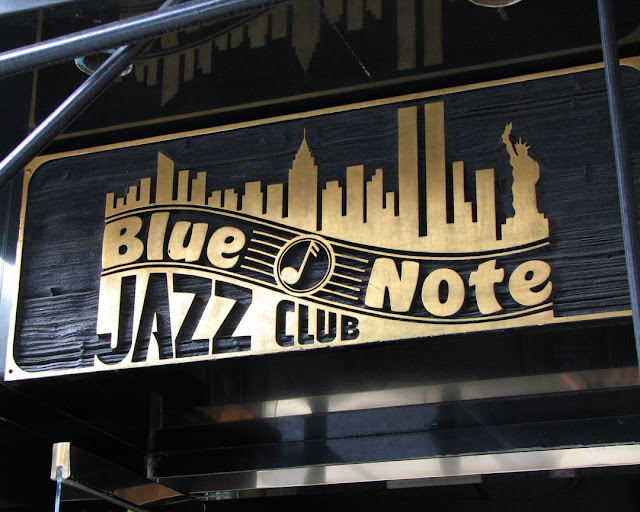 Blue Note jazz club, West 3rd Street, Greenwich Village, New York