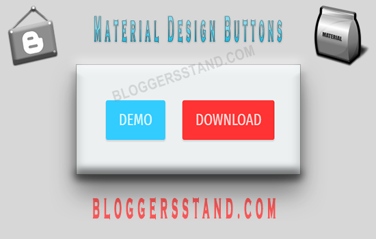 How To Add Ripple Animation Material Buttons In Blogger