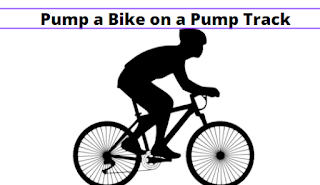 How To Pump a Bike on a Pump Track