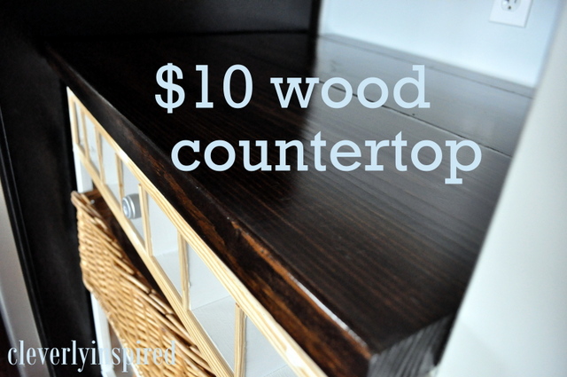 DIY Wood Countertop Ideas