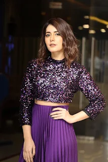 Actress Raashi Khanna Stills at Prathi Roju Pandage Movie Trailer Launch