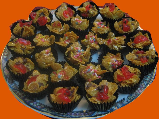 Alyna's Recipes And Stories: Biskut Cornflakes Bermadu