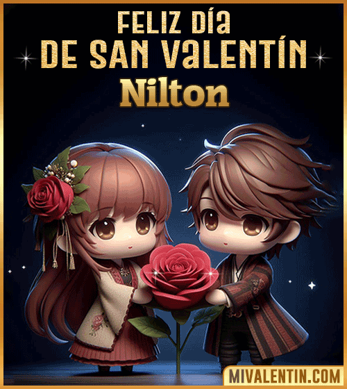 Imagen Gif feliz día de San Valentin Nilton