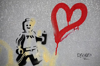 Banksy Graffiti, Graffiti Love