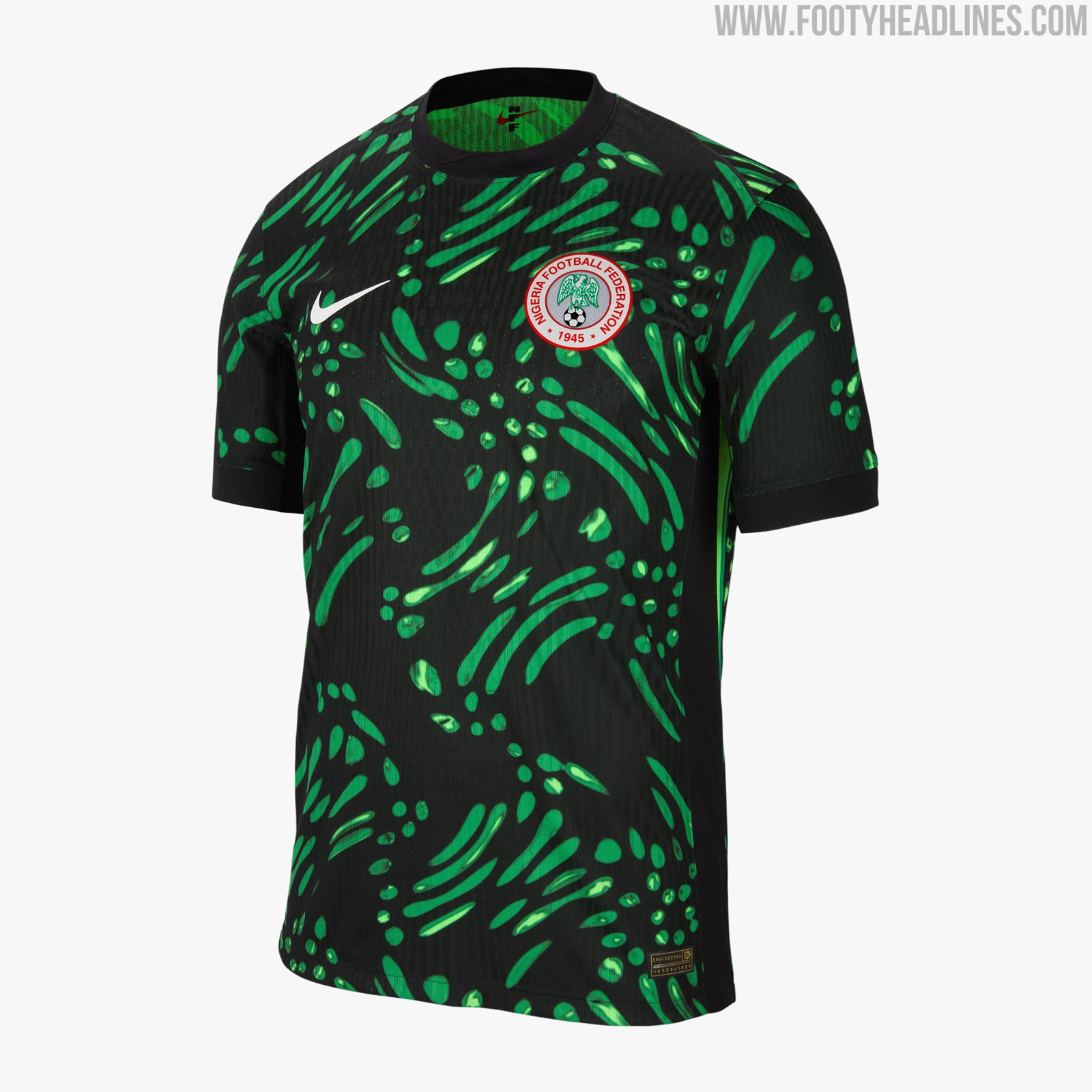 Nigeria 2024 Pre-Match Shirt Leaked - Footy Headlines