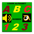 Kids alphabet and numbers with sound and spelling 