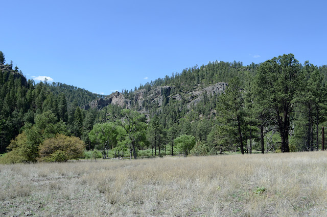 cliffs beside the river