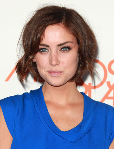 Hairstyles For Fine Wavy Hair. Jessica Stroup short hair