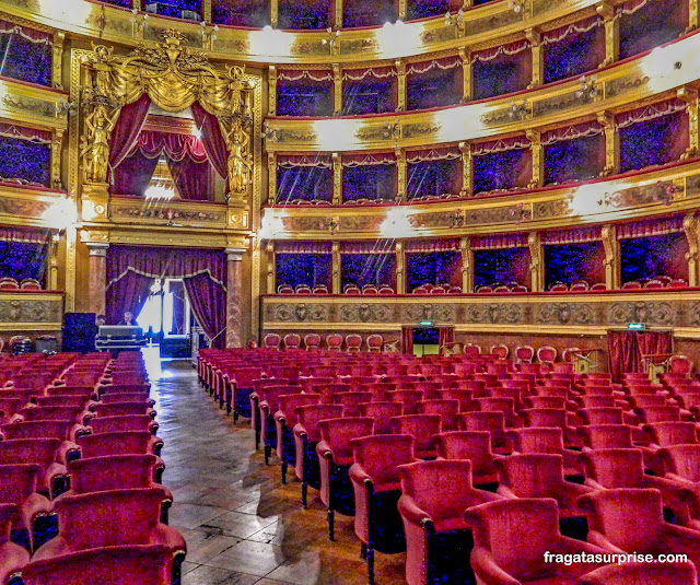 Teatro Massimo de Palermo na Sicília