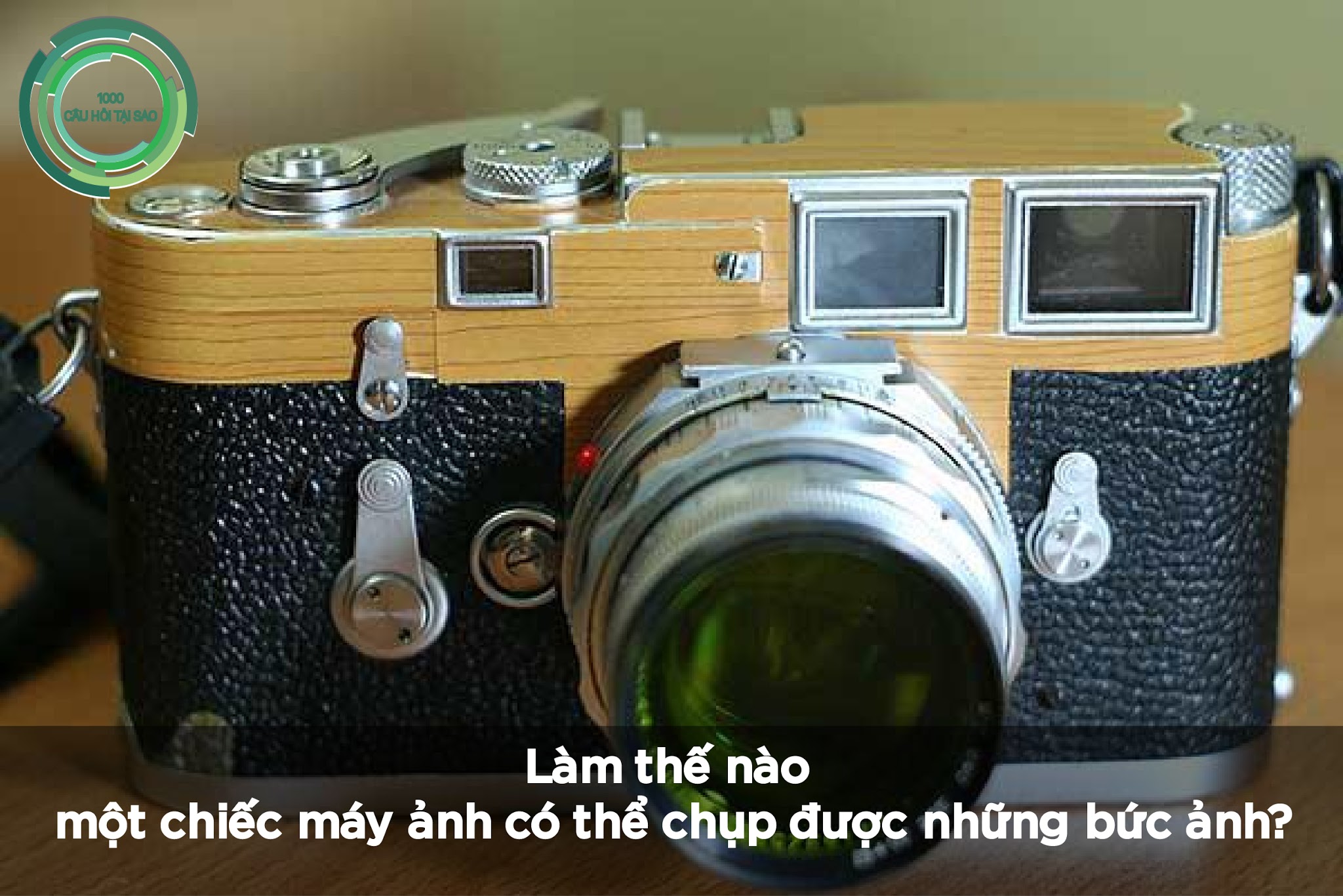 Làm thế nào một chiếc máy ảnh có thể chụp được những bức ảnh?