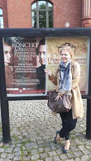 Martyna Kosecka - Yesss! On the poster! Before the concert with Silesian Philharmonic - Poland 2016