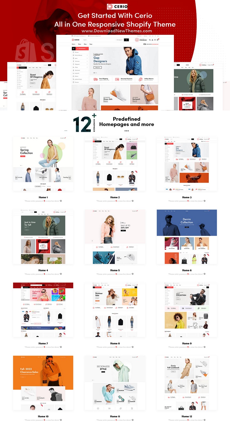 Cerio - ALL IN ONE Responsive Shopify Theme Review
