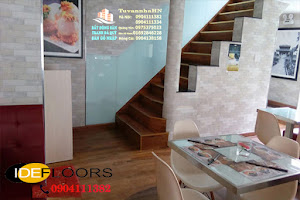 Cung cấp, thi công và Lắp đặt cầu thang bằng Sàn nhựa IDEfloors - 0904111382